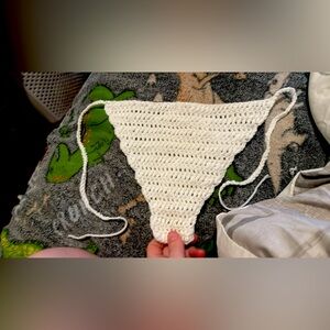 Crochet boho bikini bottoms
